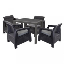 Keter Curver Corfu Fiesta II quartett 4+1 szett 224051_223175_4