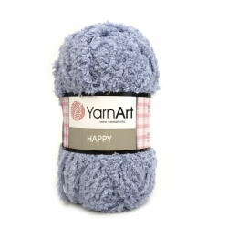 YARNART Happy - Szürkéskék ezüsttel