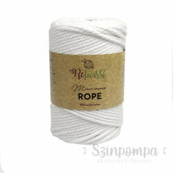 Retwisst Macrame Rope - Fehér - szinpompashop