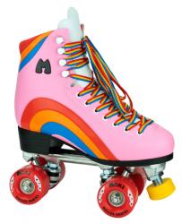 Moxi Roller Skates Rainbow Rider Pink Heart Role