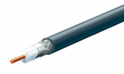 USE RG 6UX/BK Koax kábel, fekete, 75 Ohm, RG 6 kábelhez, 8 méter