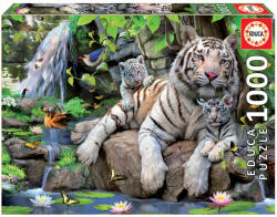 Educa Puzzle White Tigers of Bengal Educa 1000 de piese de la 12 ani (EDU14808)