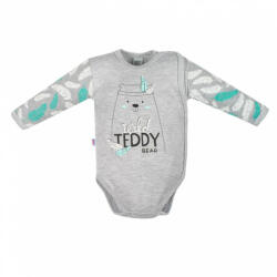 NEW BABY Baba áthajtós patentos body New Baby Wild Teddy - pindurka