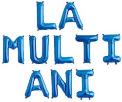 Balloons4party Set baloane folie La multi Ani albastru 40Cm