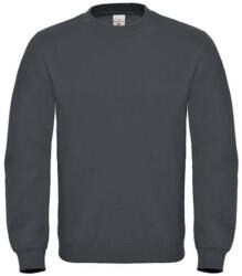 B&C Collection Uniszex pulóver B&C Crew Neck Sweatshirt - WUI20 - L, Anthracite