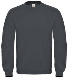 B&C Collection Uniszex pulóver B&C Crew Neck Sweatshirt - WUI20 - XL, Anthracite