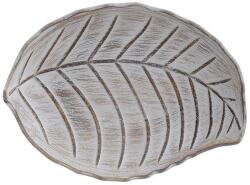 INART Platou din lemn Beige Leaf 30cm x 22cm x 5cm (3-70-540-0021)