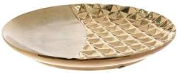 INART Platou din ceramica Golden 30cm x 30cm x 4cm (3-70-131-0164) Tava