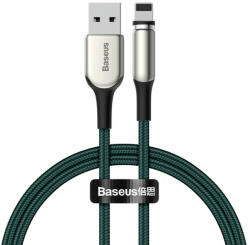 Baseus Cablu magnetic Baseus Zinc Lightning USB 2A 1m verde