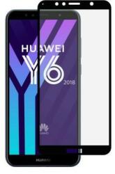 PUKY Folie Sticla Premium pentru Huawei Y6 (2018) & Y6 Prime (2018), Full Cover (acopera tot ecranul), 5D, Full Glue, Negru - typec