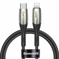 Baseus Cablu de date Baseus Type C PD / Lightning 18W QC3.0 1m black (CATLSP-01)