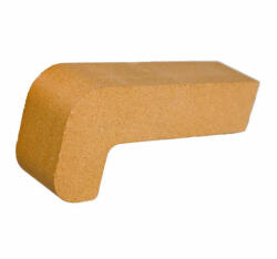  Caramida Refractara Galbena Pistolet 10x22x5, 5 cm (CAR-REF-GALBEN-PISTOLET)