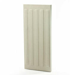  FireBoard - Placa Rezistenta la Temperaturi Inalte Aspect Striat (500 x 220 x 28 mm) (Culoare: ALB) (FIREBOARD-STRIAT-ALB)