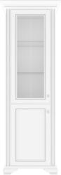 Wipmeble White 010 vitrin 1d1w havas kőris/ezüst fenyő