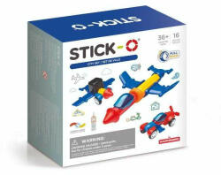 Clics Toys Set cu magneti Stick-O, Vehicule (clic-902003)