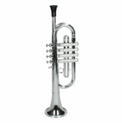 Reig Musicales Trompeta metalizata, 4 note (RG283) - drool Instrument muzical de jucarie