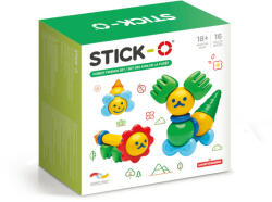 Clics Toys Set cu magneti Stick-O, Prieteni din natura (clic-902002)