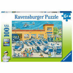 Ravensburger Puzzle Politie, 100 Piese (rvspc10867) - carlatoys Puzzle