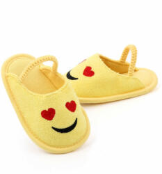 SuperBaby Pantofiori decupati pentru fetite - Love Emoticon