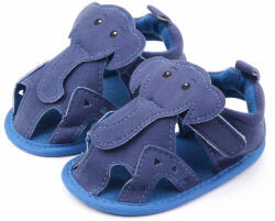 SuperBaby Sandalute albastre pentru baietei - Elefantelul