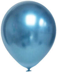 Balloons4party Set 100 baloane latex chrome albastru 13cm