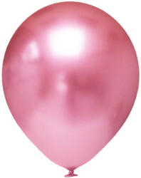 Everts Set 100 baloane latex chrome roz inchis 13cm