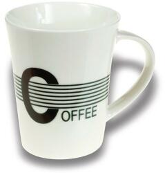 Nava Cana din portelan Nava, capacitate 390 ml, seria Lines Black (10-02-087-001)