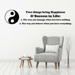  Sticker perete Happiness and Success
