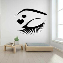  Sticker perete Salon Machiaj Silueta 2