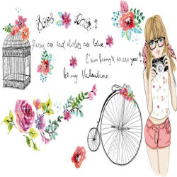  Sticker perete Be My Valentine