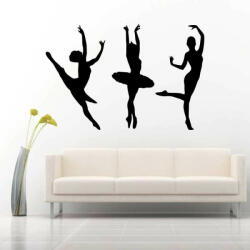  Sticker perete Siluete balerine 2