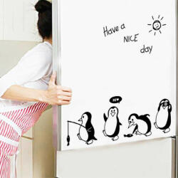  Sticker frigider Pinguini