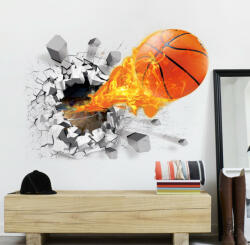  Sticker perete Basket Ball 3D 50 x 70 cm