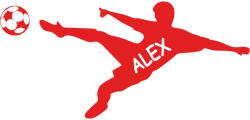  Sticker perete personalizat My Name Boy 2