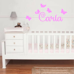  Sticker perete personalizat My Name Girl 13
