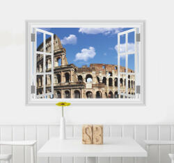  Sticker perete Rome 3D Window