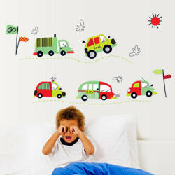  Sticker perete Ready. . . Go! 140 x 50 cm