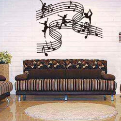  Sticker perete Music and Dance