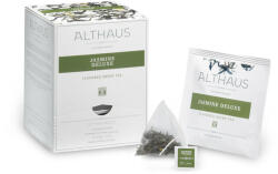 Althaus Pyra Pack Jasmine Deluxe: Ceai Verde cu Iasomie, 15 plicuri in cutie, 2, 75g ceai in plic din matase
