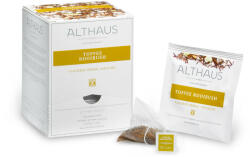 Althaus Pyra Pack Toffee Rooibush: Ceai Rooibush, 15 plicuri in cutie, 2, 75g ceai in plic din matase