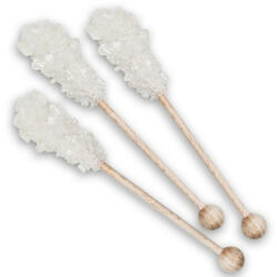  Baton Zahăr Alb Candel 10 cm - Cutie 100 Bucăți