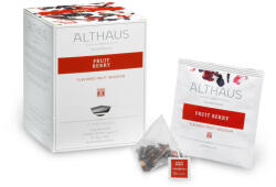 Althaus Pyra Pack Fruit Berries: Infuzie de Fructe de Padure, 15 plicuri in cutie, 2, 75g ceai in plic de matase