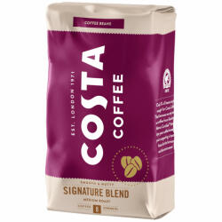Costa Costa Signature Blend Medium Roast, Cafea Boabe, 1kg, Gust Delicat cu Note de alune, Prajire Medie