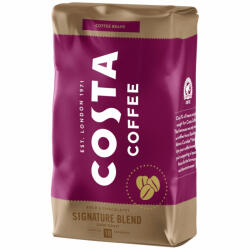 Costa Costa Signature Blend Dark Roast, Cafea Boabe, 1kg, Gust intens cu note de ciocolata, prajire intensa