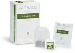 Althaus Deli Pack China Zu Cha: Ceai Verde China, 20 plicuri în cutie, 1, 75g ceai în plic din hartie