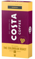 Costa Capsule COSTA COFFEE Espresso Colombian Single Origine, 5.7gr/capsula, 10 capsule in cutie, Gust Bugat, Note de Miere, Compatibil cu aparatele Nespresso