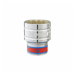 KING TONY Dugókulcs - crowafej 1/2" 12 szög normál COLOS (26, 99 mm) 1-1/16 (433034SR)