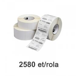 Zebra Самозалепващи етикети Zebra Z-Perform 1000T 51x25 mm, 2580 ет. /ролка (880007-025D)