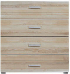WIPMEB Vusher 008 komód kom 4s 90 sonoma tölgy