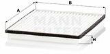 Mann-filter Filtru, aer habitaclu MANN-FILTER CU 2217-2 (CU 2217-2)